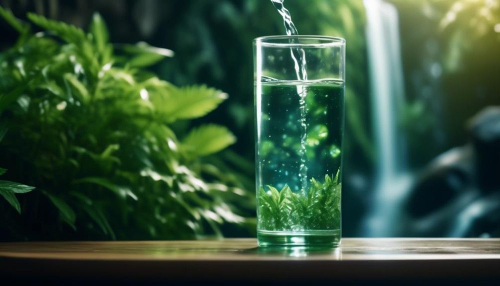 cbd infused water promotes well being